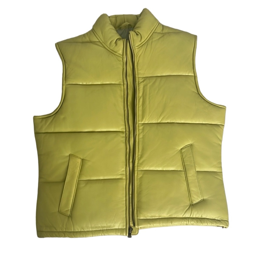 Leather vest